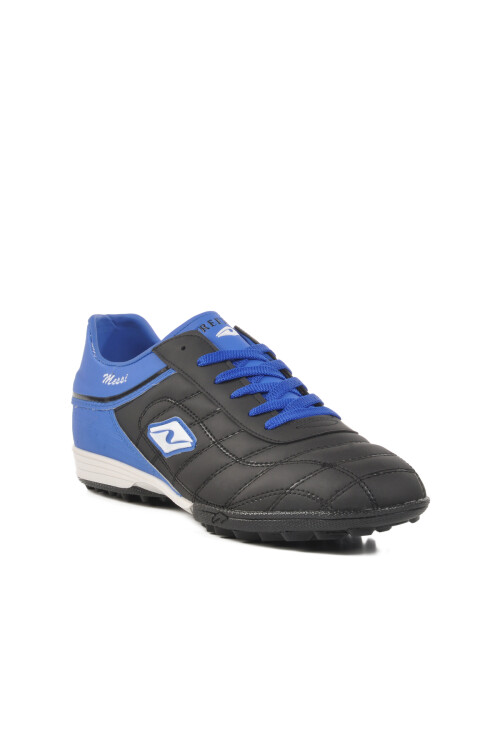 Black Saks Large Size Mens Artificial Turf Shoes 250 M