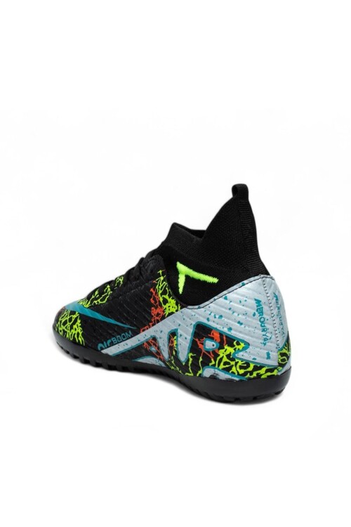 Siyah Sarı Erkek Halı Saha Ayakkabısı Air 600 M