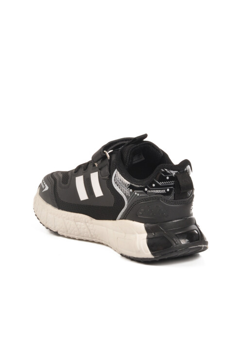 Black Velcro Mesh Boys Sneakers Ukon F