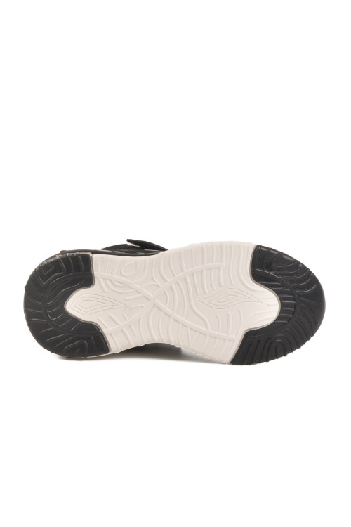 Black Velcro Mesh Boys Sneakers Ukon F
