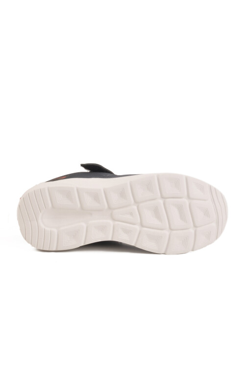 Siyah Cırtlı Fileli Unisex Çocuk Spor Ayakkabı Aster F