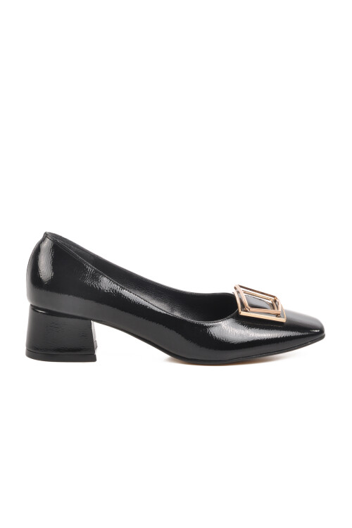 Siyah Kadın Abiye Ayakkabı 704144 Z