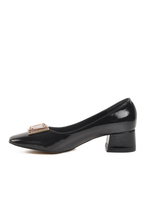 Siyah Kadın Abiye Ayakkabı 704144 Z