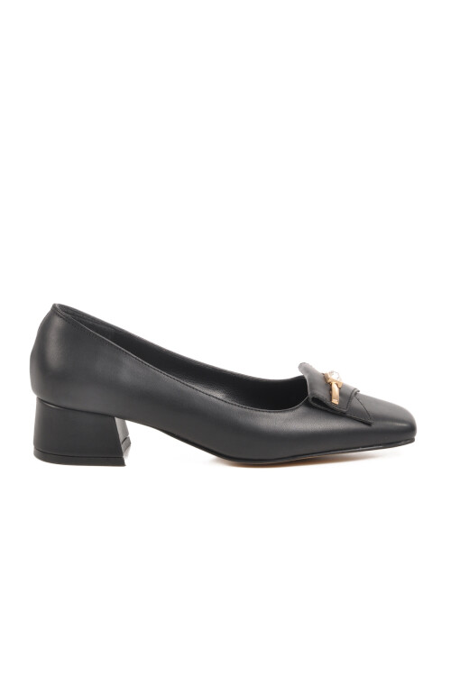 Siyah Kadın Abiye Ayakkabı 704685 Z