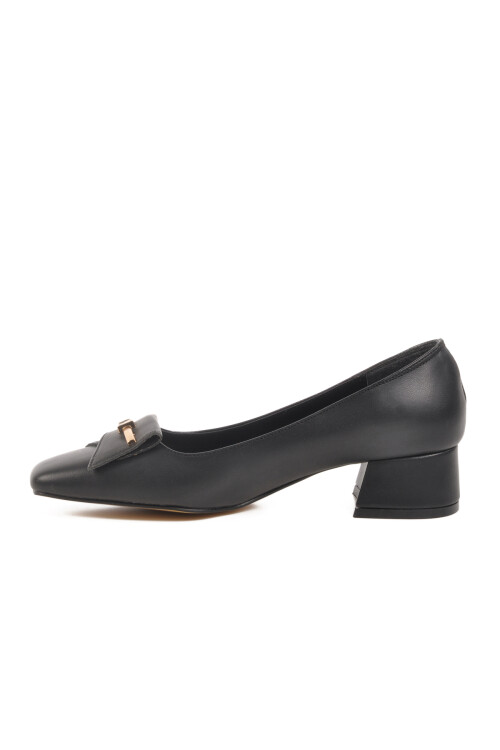 Siyah Kadın Abiye Ayakkabı 704685 Z