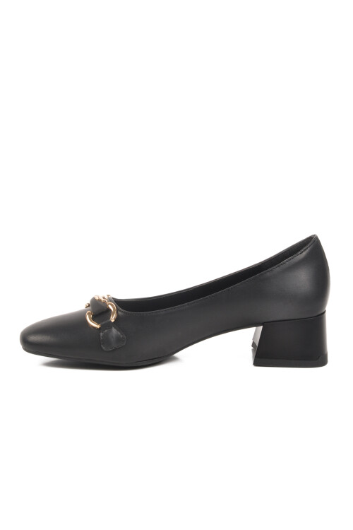 Siyah Kadın Topuklu Ayakkabı 8671032 Z