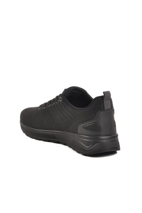 Siyah Fileli Hafif Unisex Spor Ayakkabı 2303 G