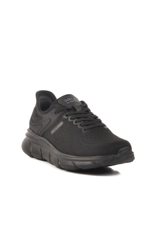 Black Mesh Lightweight Unisex Sneakers WL06 G