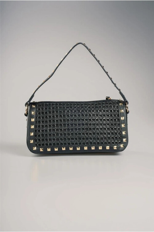 Black Womens Handbag and Shoulder Bag 17961