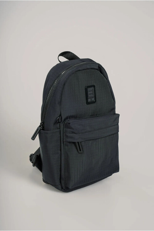 ÇÇSSiyah Kadın Tekstil Çapraz Sırt Çantası 17984