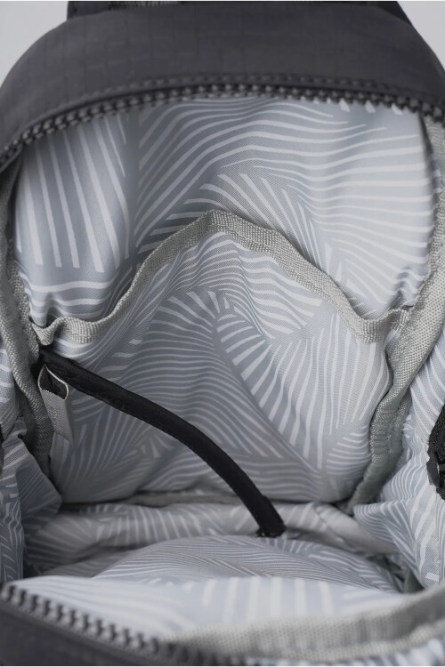 Black Womens Textile Crossbody Backpack 17984