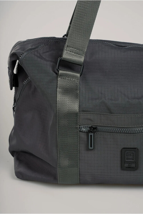 Siyah Tekstil Kadın El ve Omuz Çantası 17996