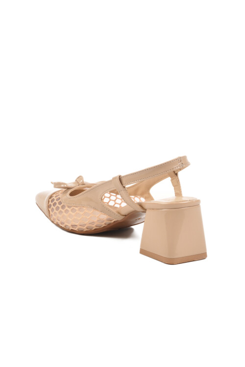 Ten Rugan Örme Kadın Abiye Ayakkabı 250100 Z