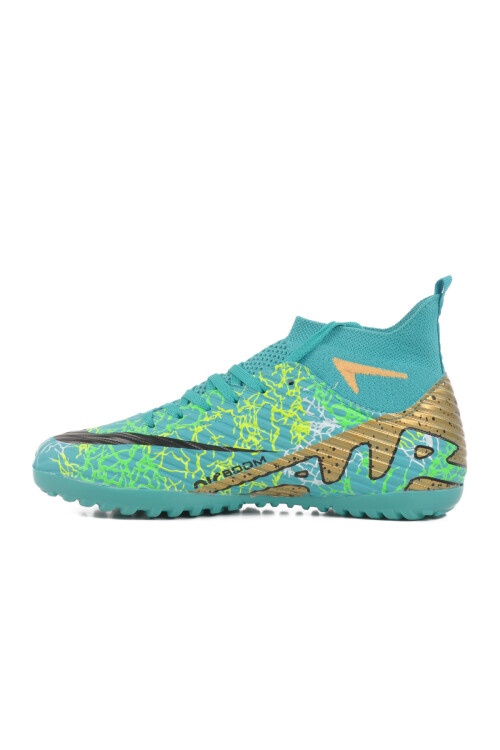 Turquoise Gold Unisex Turf Shoes Air 600 G