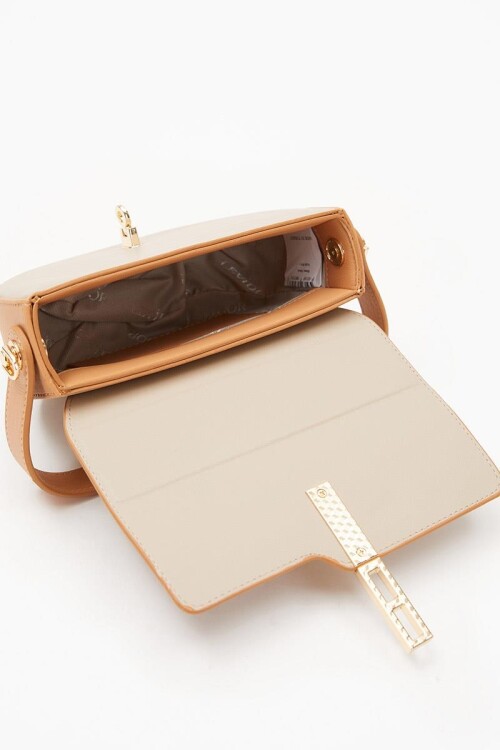 Mink Camel Womens Handbag and Shoulder Bag 930125