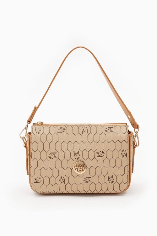 حقيبة كتف نسائية من جلد المنك 930078