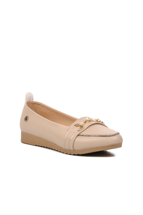 Beige Light Womens Ballerinas PC-53016 Z