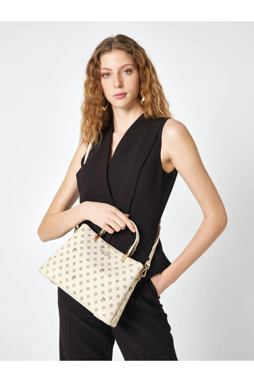 حقيبة كتف نسائية بيج 05PC25Y10315-MN