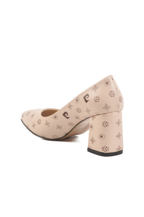 حذاء سهرة نسائي بكعب بيج 50176 Z