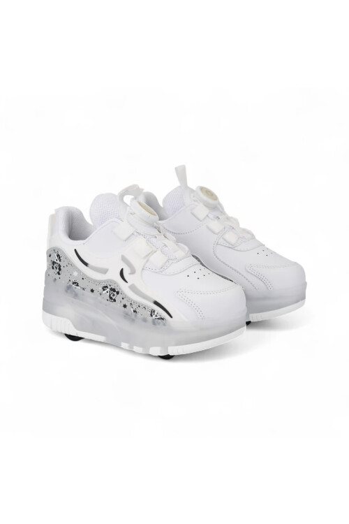 Nils White Light Skate Orthopedic Unisex Childrens Sports Shoes