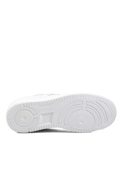 حذاء رياضي هايكات قصير للأولاد برباط أبيض