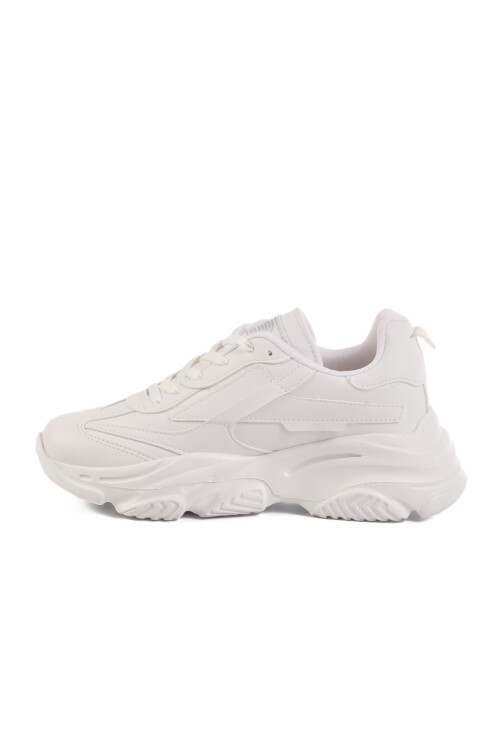 WalkwayBeyaz Bağcıklı Kadın Sneaker DRK171 G