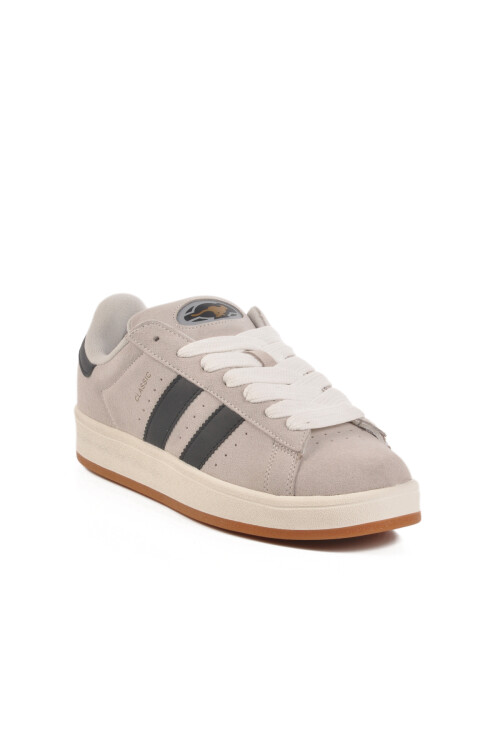 Buz Siyah Unisex Hafızalı Taban Sneaker 573 World M