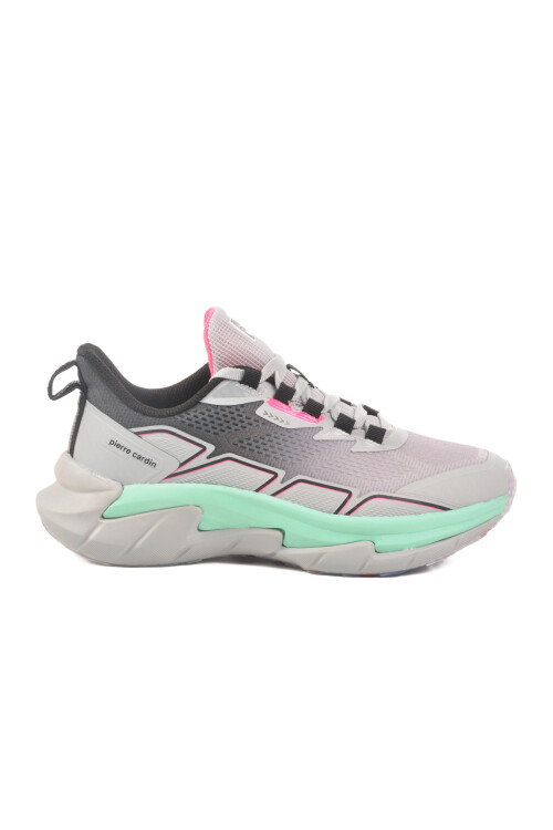 Gray Mesh Lightweight Flexible Womens Sneakers PCI-11055 G