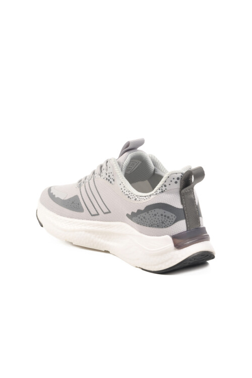 Gray Mesh Lightweight Flexible Unisex Sneakers PCI-11068 G