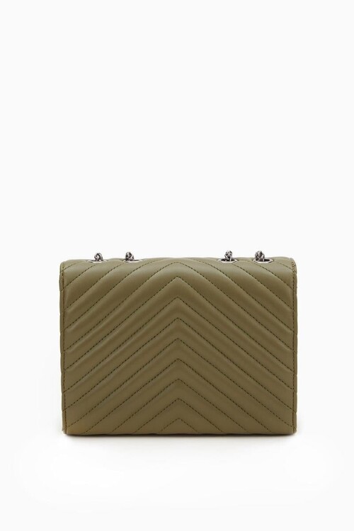 Khaki Womens Shoulder Bag 930076