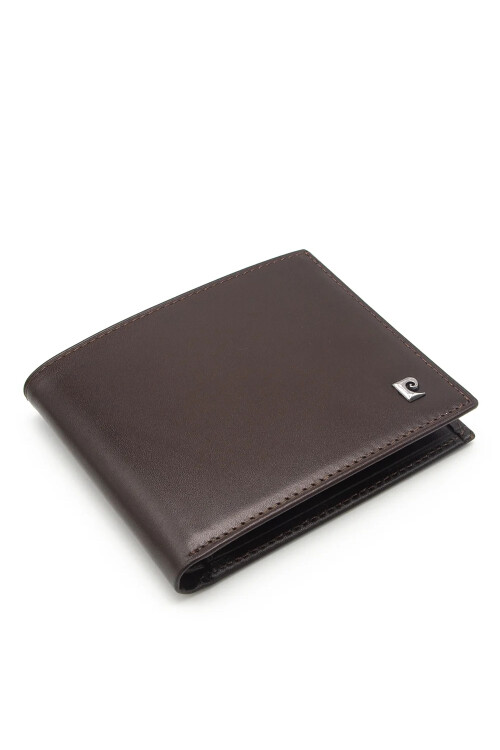 Brown Genuine Leather Mens Wallet 2368