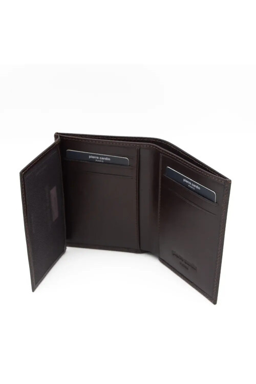 Pierre CardinKahve Hakiki Deri Erkek Cüzdan 2835