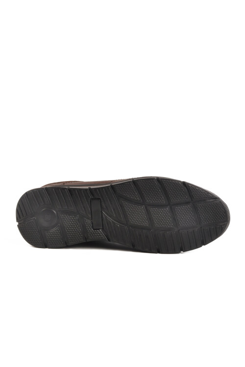 Kahve Jel Taban Anatomik Hakiki Deri Erkek Casual Ayakkabı Gmz 903 M