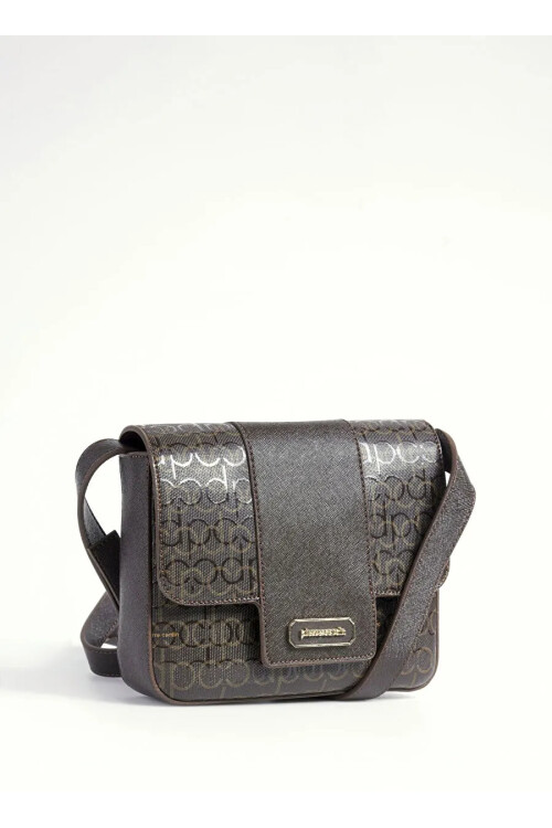 حقيبة كتف نسائية بنية اللون 05PC24K805-PMN