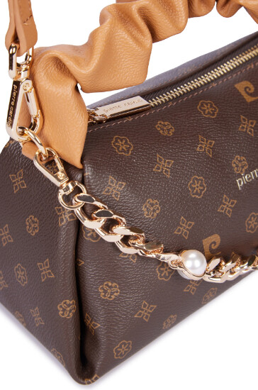 Brown Womens Shoulder Bag 05PC25Y10323-MN