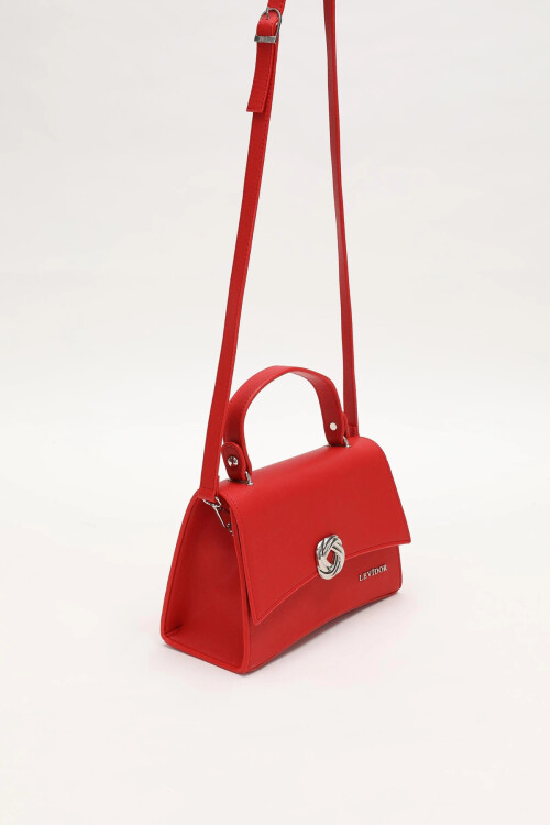 Red Womens Shoulder Bag 930158