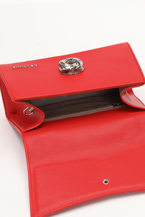 Red Womens Shoulder Bag 930158