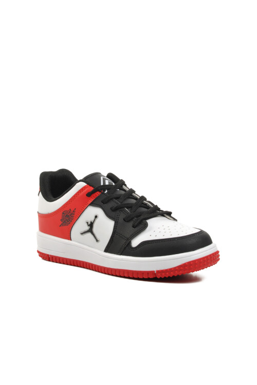 Red Laced Boys Sneakers Haykat Short G