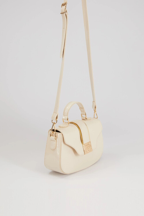 Cream Womens Hand and Shoulder Bag 930214