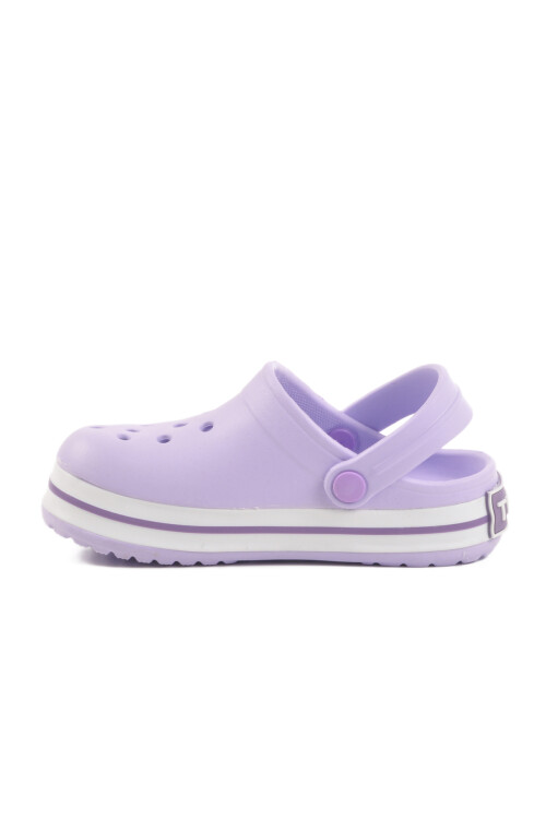 Lila Eva Lightweight Girls Sabo Slippers 214 F