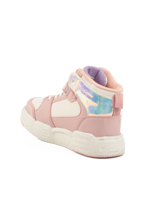 Powder Velcro Ankle Girl Sneaker King Long F