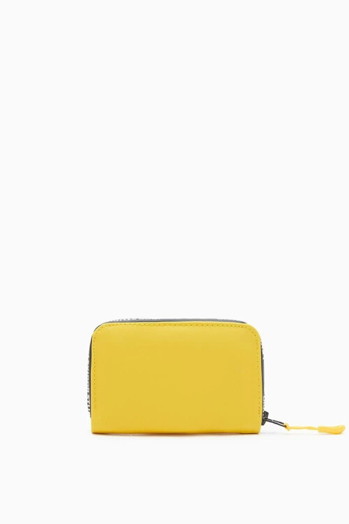 Yellow Textile Womens Wallet 920003
