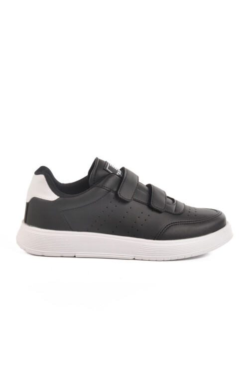 Black White Velcro Unisex Sneakers DRK158 G