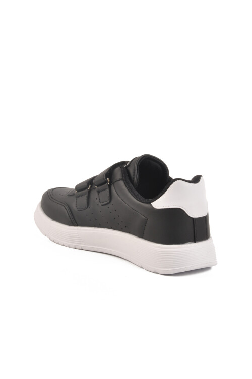 Black White Velcro Unisex Sneakers DRK158 G