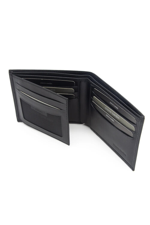 Pierre CardinBlack Genuine Leather Men's Wallet 2361