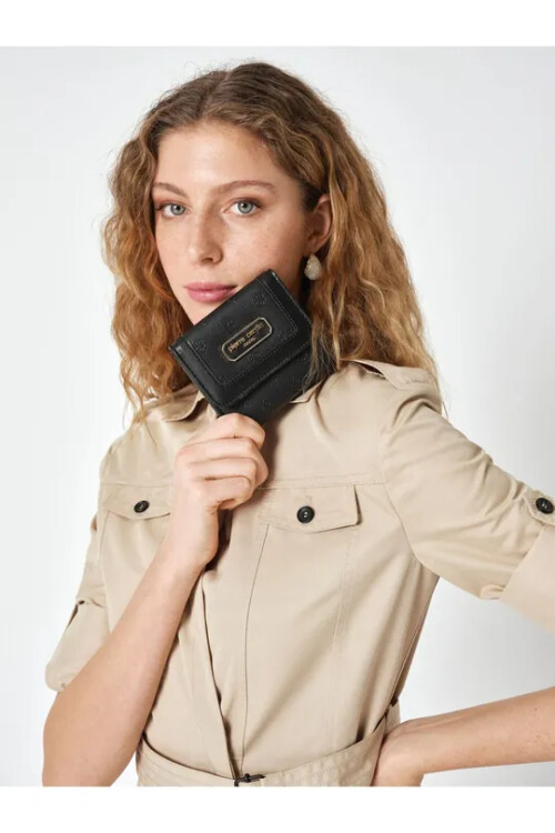 Black Womens Wallet 06PC25Y602-P