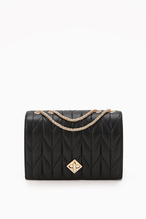 ليفيدورحقيبة كتف نسائية سوداء 930075