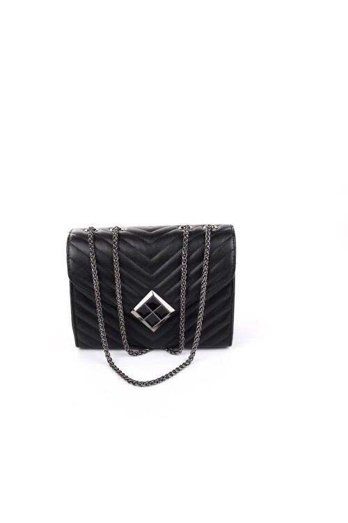 Black Womens Shoulder Bag 930076