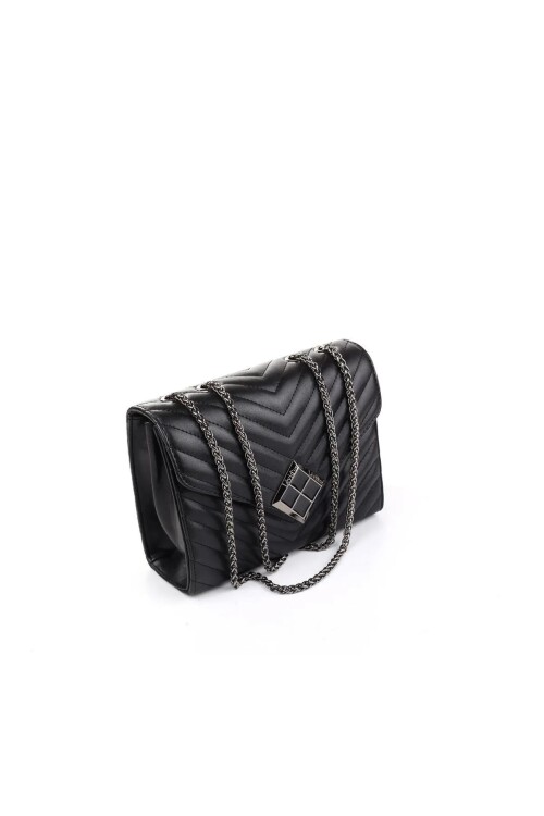 Black Womens Shoulder Bag 930076