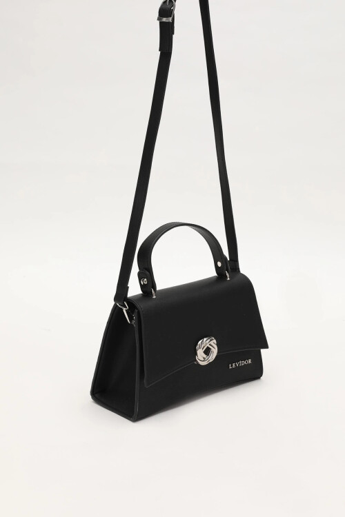 حقيبة كتف نسائية سوداء 930158